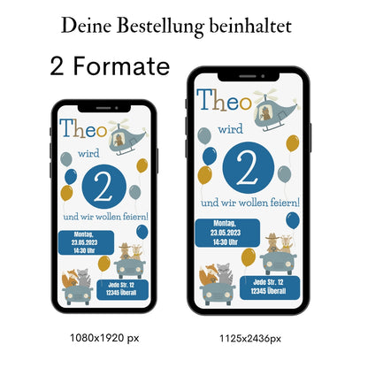Einladung Kindergeburtstag Auto